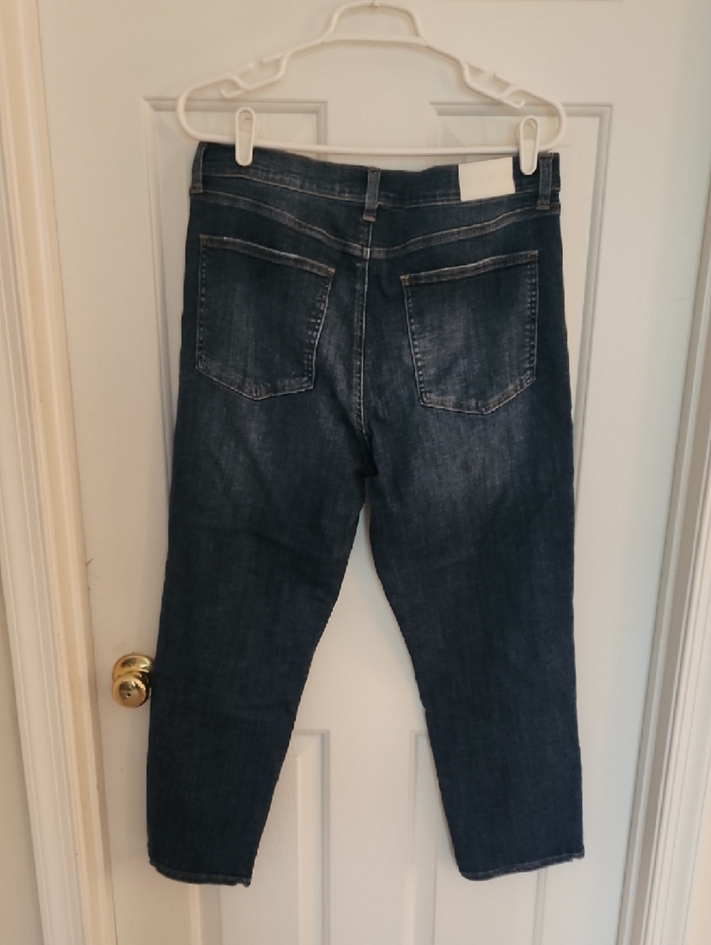 Pistola Dark Blue Straight Ankle Cropped Women’s Jeans - Picture 3 of 13
